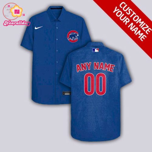 Custom Chicago Cubs Hawaiian Shirt – Personalize Your Fan Gear!