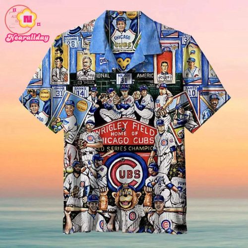 Chicago Cubs Hawaiian Shirt: Official Tribute Collection