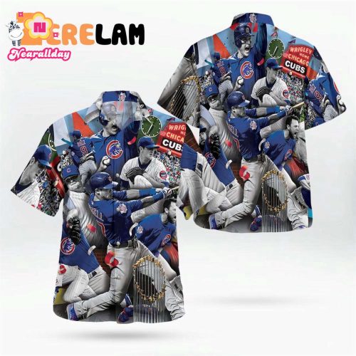 Chicago Cubs Hawaiian Shirt: Official MLB Merchandise for Fans