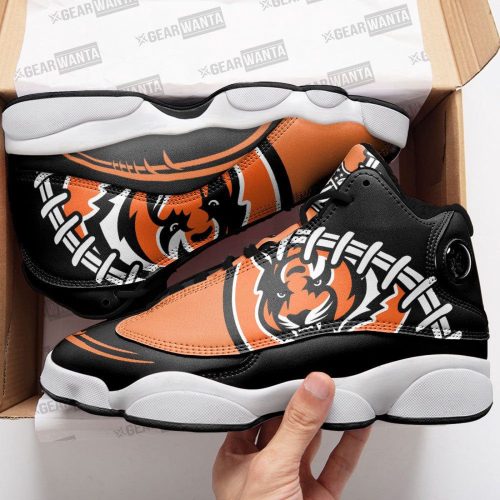 Cincinnati Bengals Air Jordan 13 Sneaker Custom For Fans Gift