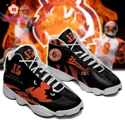 Cincinnati Bengals Air Jordan 13 Sneaker Custom For Fans Gift