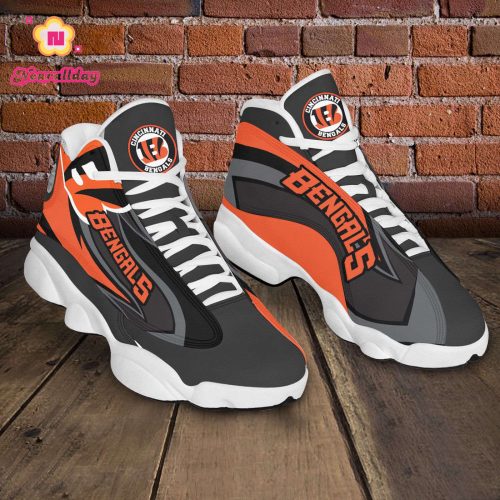 Cincinnati Bengals Air Jordan 13 Sneakers BG56