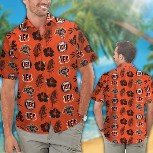 Cincinnati Bengals Hawaiian Shirt Gift for Men Women #19
