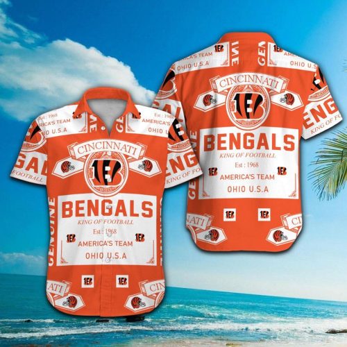 Cincinnati Bengals Hawaiian Shirt Gift for Men Women #23