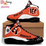 Cincinnati Bengals NFL Air Jordan 13 Sneaker Custom For Fans Gift