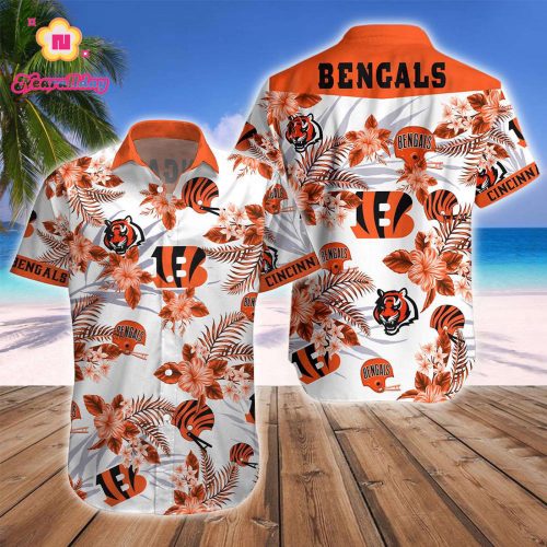 Cincinnati BengalsNFL Floral Hawaii Shirt Gift