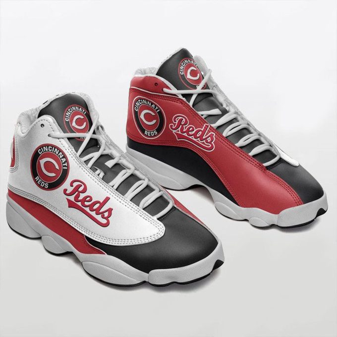Cincinnati Reds Baseball Team Jordan 13 Shoes  JD13 Sneakers For Men Women- Unisex Shoes Gift