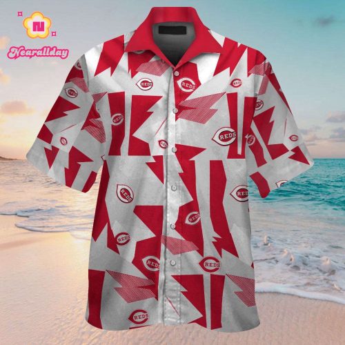 Cincinnati Reds Hawaiian Shirt #3 - Official MLB Merchandise