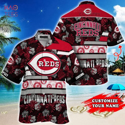 Cincinnati Reds MLB Hawaiian Shirt Dark Coconuts Style 01 – Summer Aloha Shirt for Men and Women