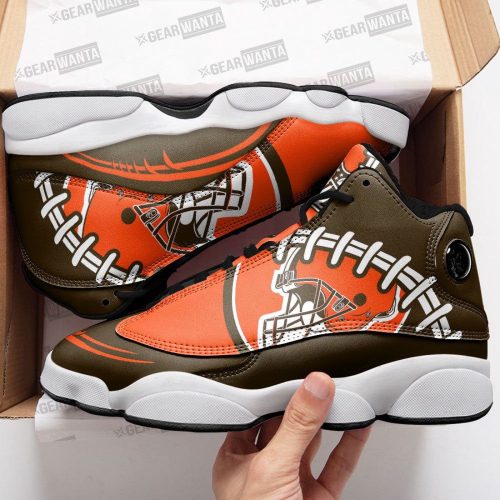Cleveland Browns Air Jordan 13 Sneaker Custom For Fans Gift