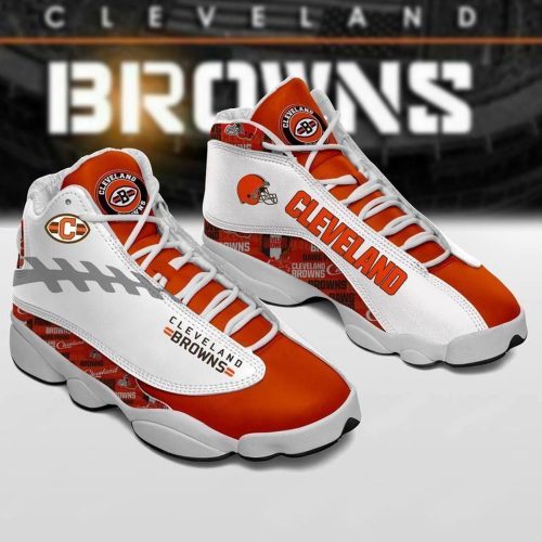 Cleveland Browns Air Jordan 13 Sneaker Custom For Fans Gift