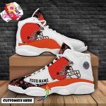 Cleveland Browns Air Jordan 13 Sneaker Custom For Fans Gift