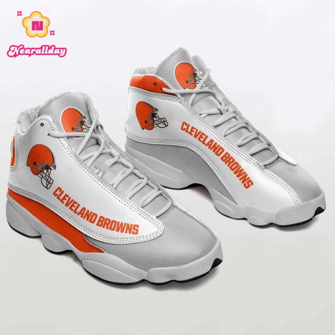 Cleveland Browns Air Jordan 13 Sneaker Custom For Fans Gift
