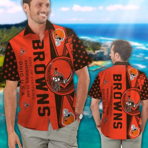 Cleveland Browns Hawaiian Shirt Gift for Men Women #14