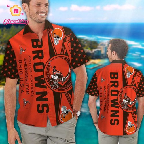 Cleveland Browns Hawaiian Shirt Gift for Men Women #14
