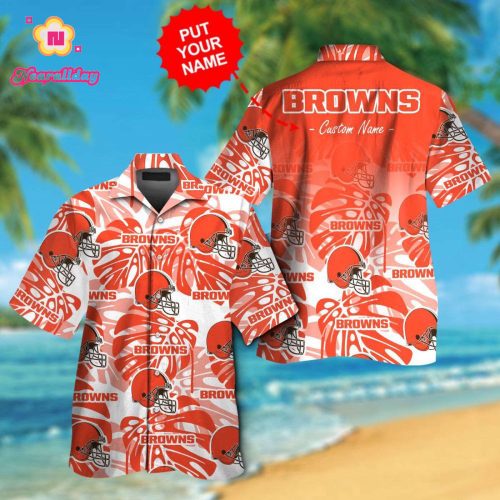 Cleveland Browns Hawaiian Shirt Gift for Men Women #19