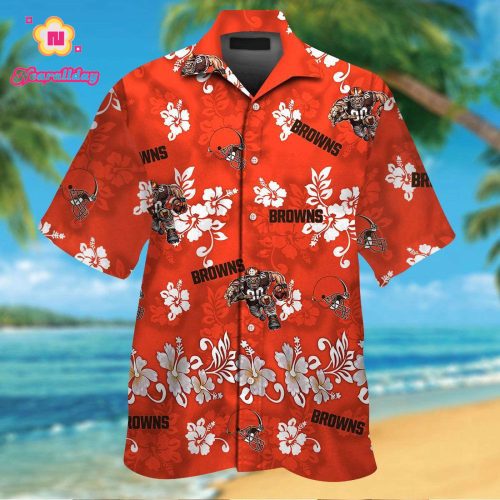 Cleveland Browns Hawaiian Shirt Gift for Men Women #21
