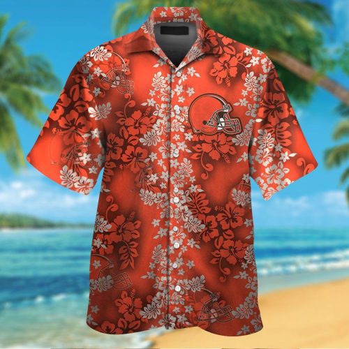 Cleveland Browns Hawaiian Shirt Gift for Men Women #25