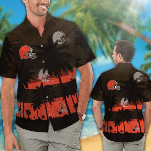 Cleveland Browns Hawaiian Shirt Gift for Men Women #3