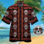 Cleveland Browns Skull Hawaiian Shirt