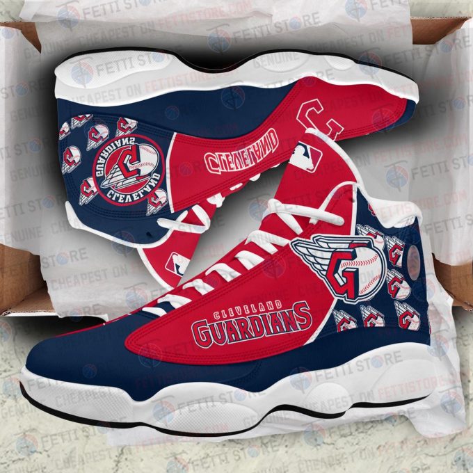 Cleveland Guardians Air Jordan 13 Sneaker Custom For Fans  Unisex Shoes Gift