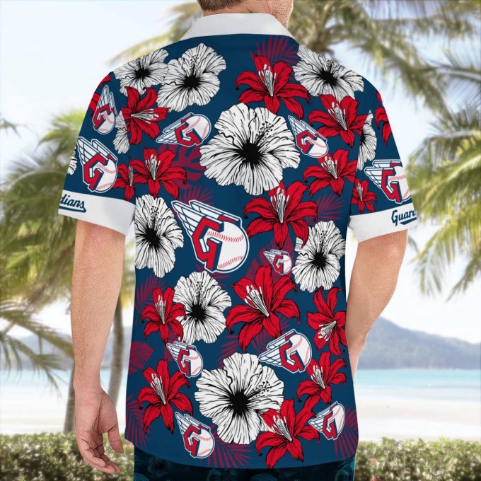 Cleveland Guardians Tropical Floral Hawaiian Shirt – Aloha Style