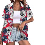Cleveland Guardians Tropical Floral Aloha Hawaiian Shirt – Stylish and Vibrant Design