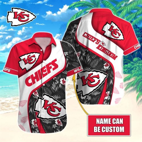 Custom Kansas City Chiefs Nfl Hawaiian Shirt  Gift