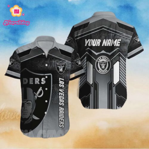 Custom Las Vegas Raiders Full Print Classic Hawaiian Shirt