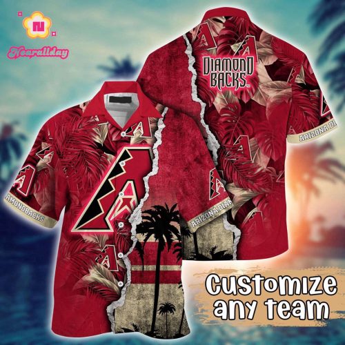 MLB Arizona Diamondbacks Custom Hawaiian Shirt for Fans - Champion Chic Couture