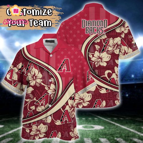 MLB Arizona Diamondbacks Custom Hawaiian Shirt – Perfect for Fans!