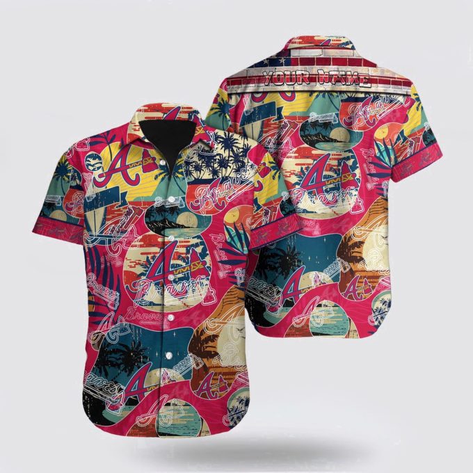 Atlanta Braves MLB Hawaiian Shirt – Custom Ocean Vibes Fan Gear
