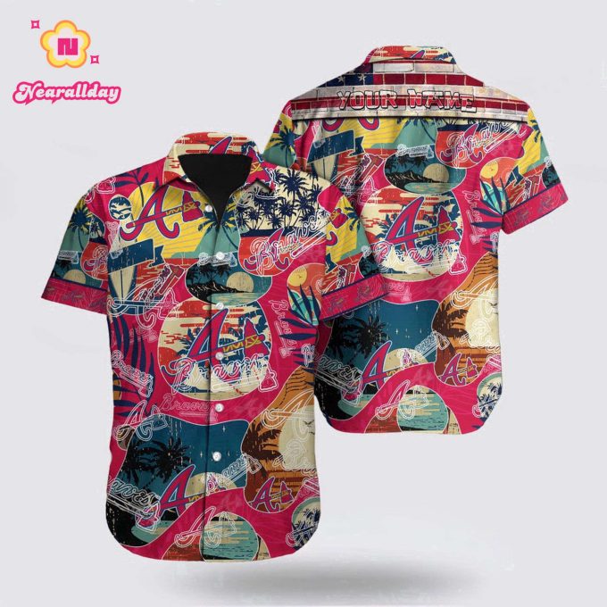 Atlanta Braves MLB Hawaiian Shirt – Custom Ocean Vibes Fan Gear