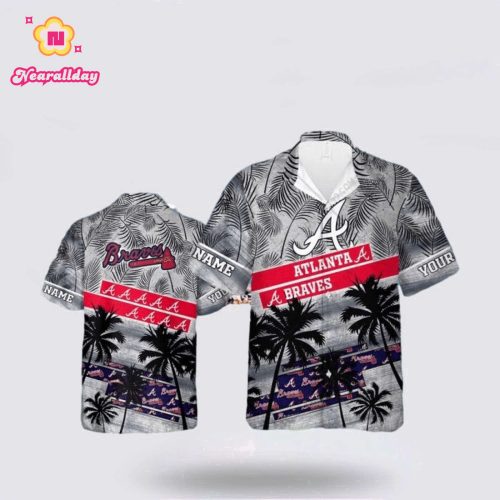MLB Atlanta Braves Custom Hawaiian Shirt – Perfect for Braves Fans!