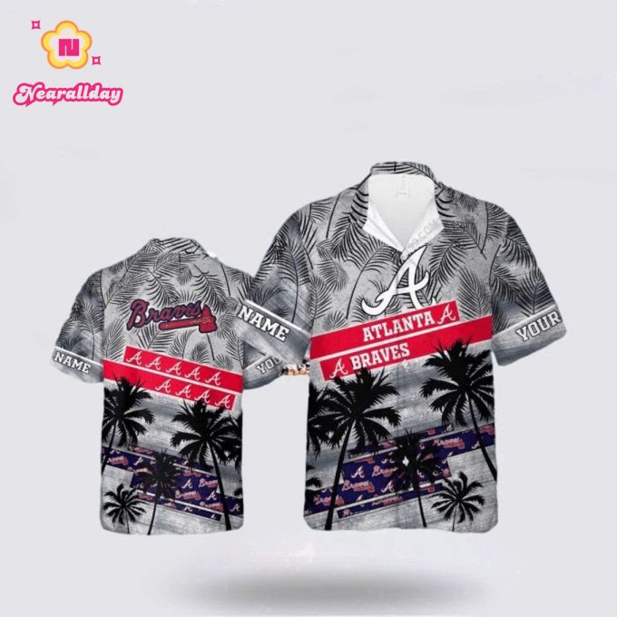 MLB Atlanta Braves Custom Hawaiian Shirt – Perfect for Braves Fans!