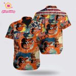 MLB Baltimore Orioles Custom Hawaiian Shirt – Surf in Style as a Fan!