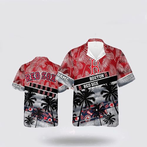 Official MLB Boston Red Sox Hawaiian Shirt – Customized for Ultimate Fan