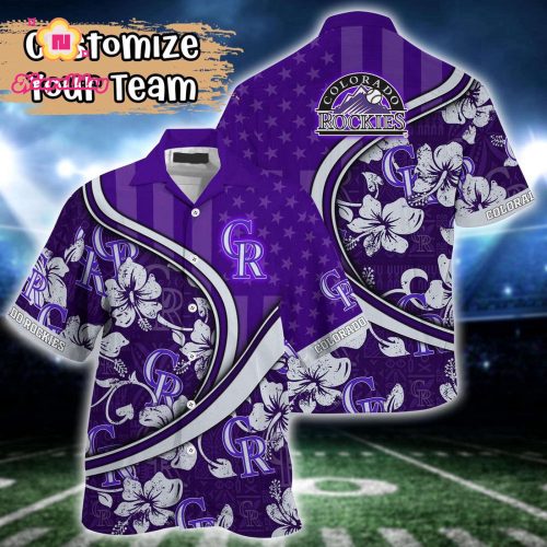MLB Colorado Rockies Custom Hawaiian Shirt - Vibrant Fan Apparel