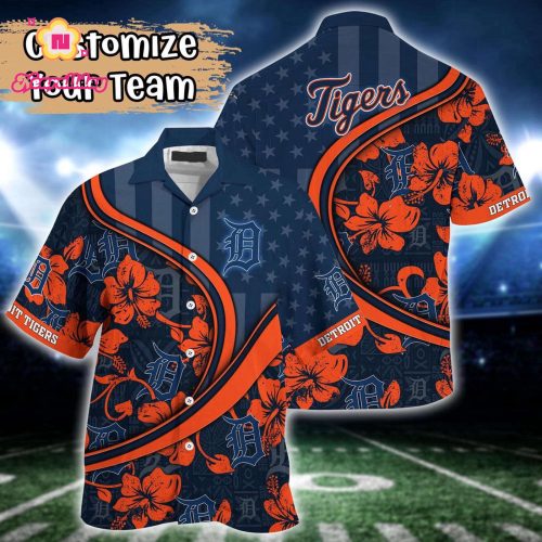 MLB Detroit Tigers Custom Hawaiian Shirt - Vibrant Fan Colors