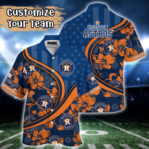Official MLB Houston Astros Custom Hawaiian Shirt for Fans – Harmony Hues