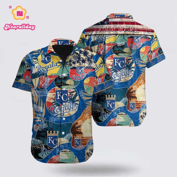 MLB Kansas City Royals Custom Hawaiian Shirt – Show Your Fan Spirit!