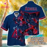 MLB Los Angeles Angels Custom Hawaiian Shirt – Radiant Rhythms for Fans