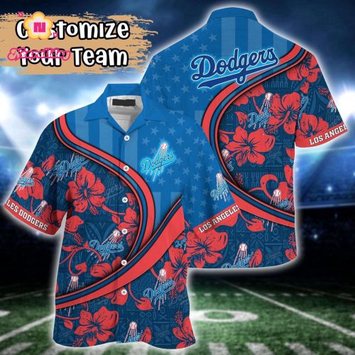 MLB Los Angeles Dodgers Custom Hawaiian Shirt - Vibrant Fan Apparel