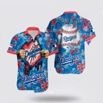 Los Angeles Dodgers Custom Hawaiian Shirt: MLB Fan Tropical Pattern