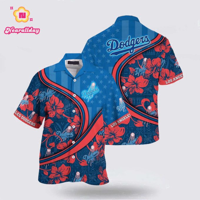 Los Angeles Dodgers MLB Hawaiian Shirt – Customized Summer Aloha for Fans