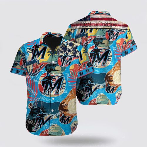 Personalized Miami Marlins Hawaiian Shirt for MLB Fans – Unleash Your Creativity!