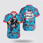 Miami Marlins MLB Fan Hawaiian Shirt – Custom Tropical Pattern