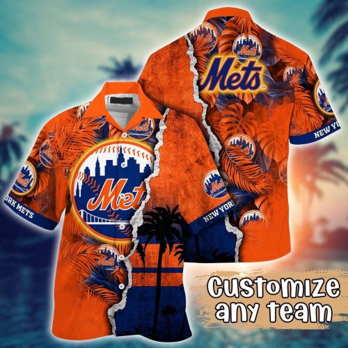 MLB New York Mets Custom Hawaiian Shirt – Champion Chic Couture for Fans