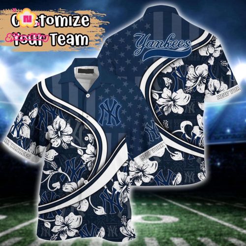MLB New York Yankees Custom Hawaiian Shirt – Perfect for Fans!