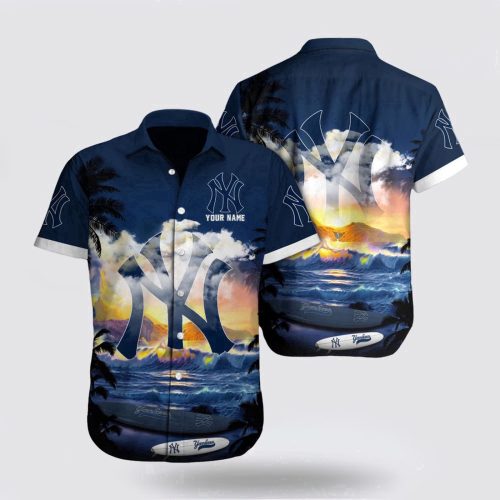 MLB New York Yankees Custom Hawaiian Shirt – Ideal Baseball Fusion for Fans